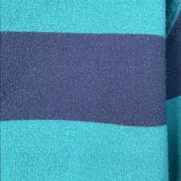 ❤️ Arizona cropped hoodie emerald navy striped - Picture 4 of 5